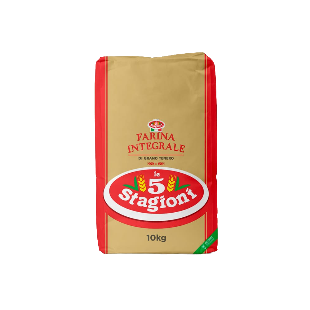 Farina integrale 10kg - 5 stagioni