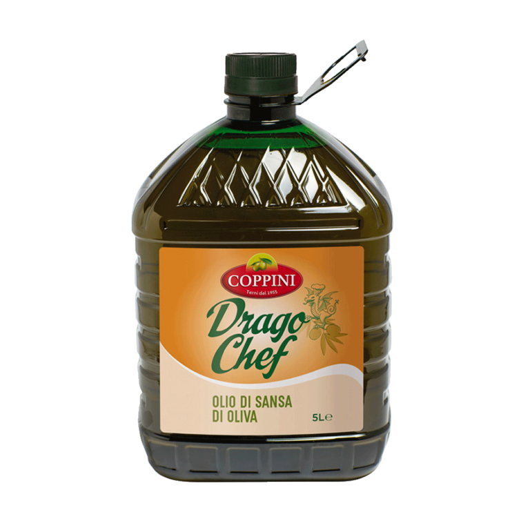 Olio di Sansa di Oliva Lt 5 PET - Coppini
