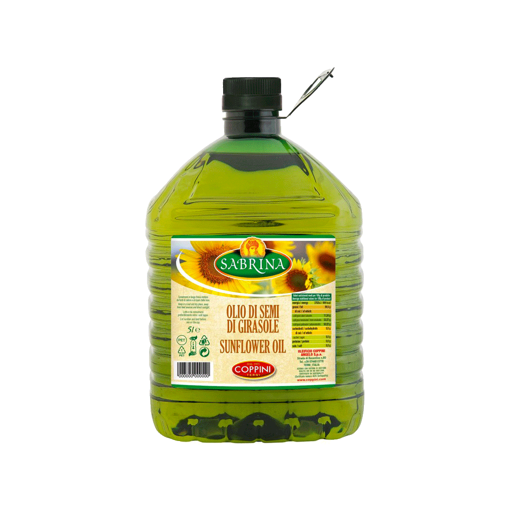Olio Semi di Girasole lt 5 PET - Coppini
