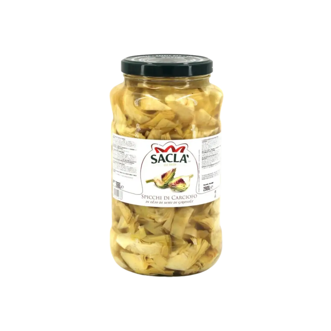 Carciofi a Spicchi Saclà 2850 ml – carciofi in olio per ristoranti e gastronomie ad Arezzo
