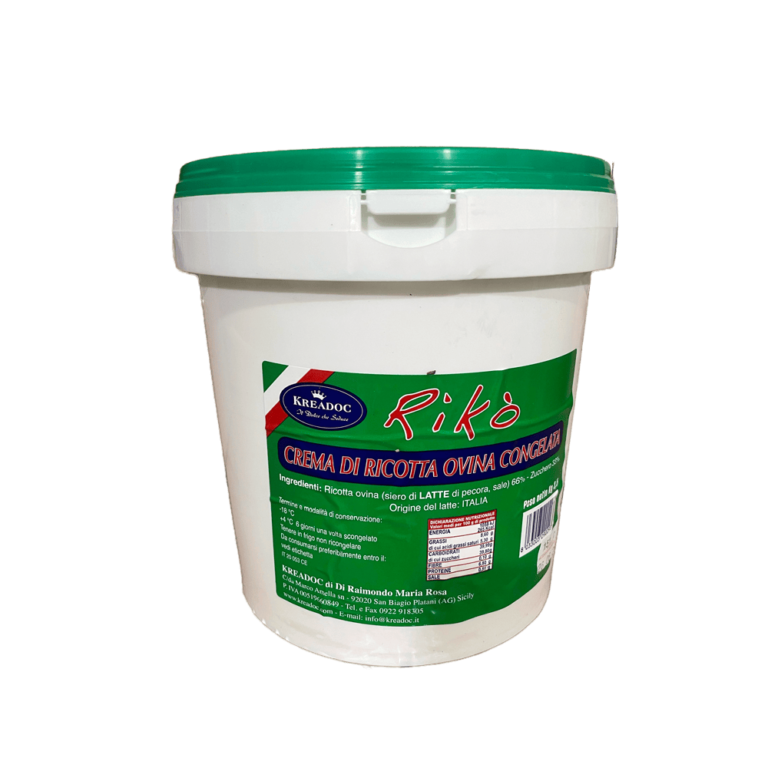 Ricotta Zuccherata congelata 3,5kg Kreadoc